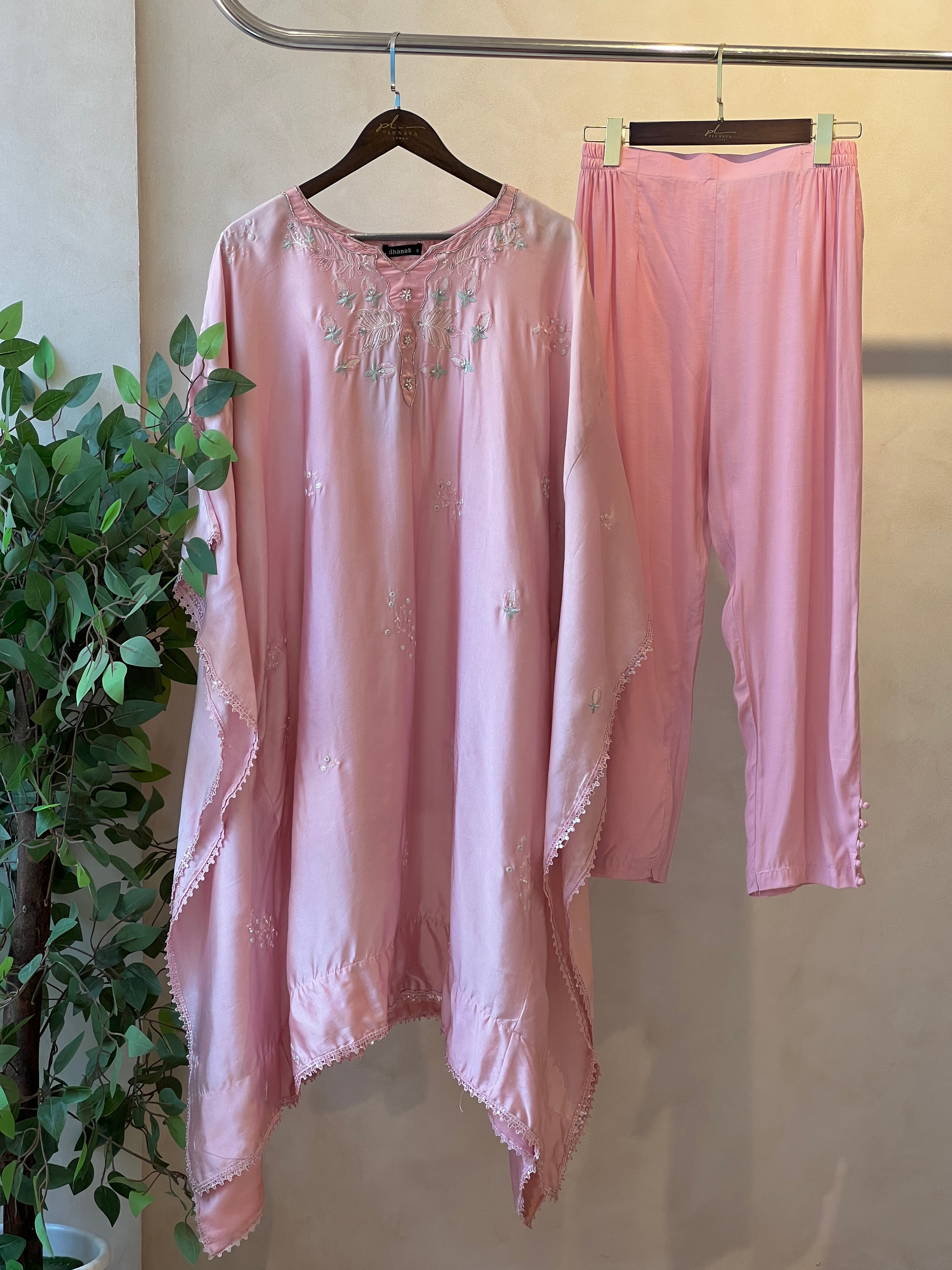 Dhanak luxurious stitched kafthan suit DL-0324