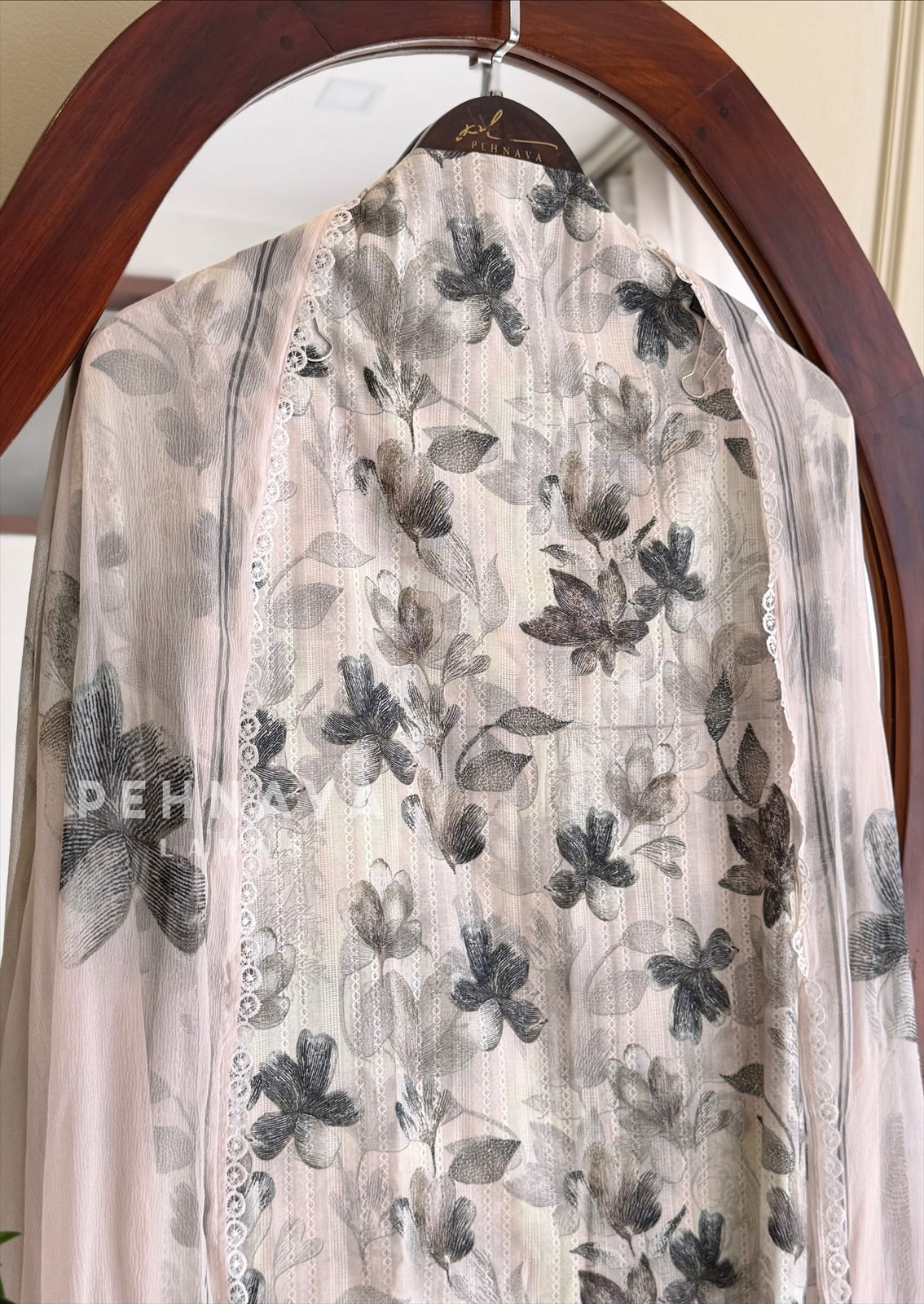 Floral Printed Unstitched Suit -Payal 4312