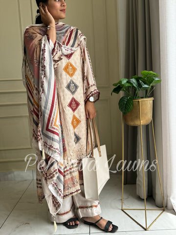 Premium Viscous Muslin Suit
