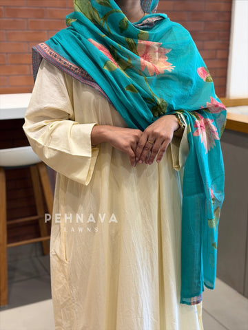 Daily Wear Cotton Printed Three Piece Set SN5341