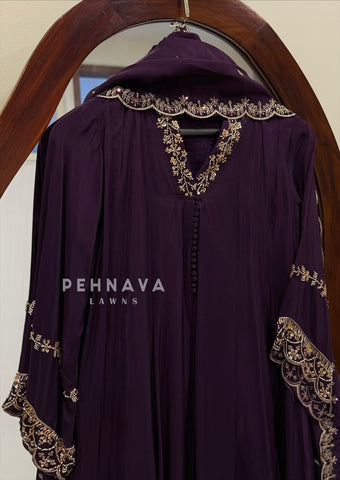 Handworked Anarkali Ensemble