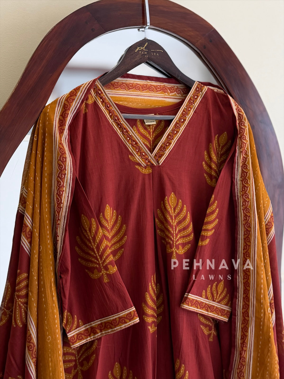 Printed Cotton Suit Set