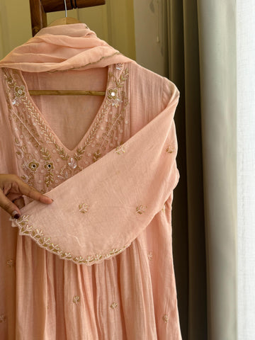 Mulchandheri Panel Cut Handwork Detailing Suit