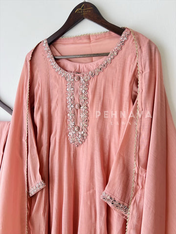 Signature Neck Detail Suit-3696 - Pehnava Lawns