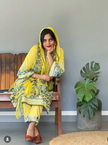Cotton Casual Pak Suit-1246