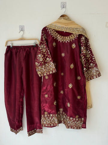 Jimmy choo ready to wear suit with dupatta