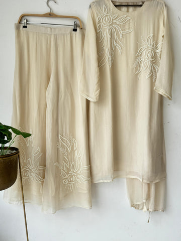 Premium Soft Organza Handworked Suit-903