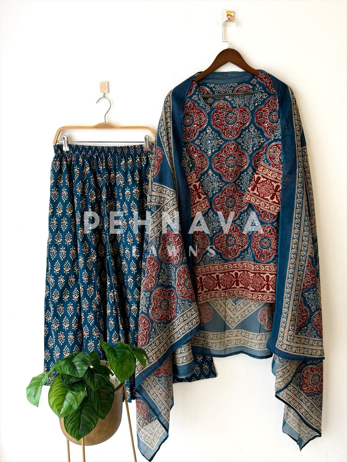 Cotton Printed Suit 313