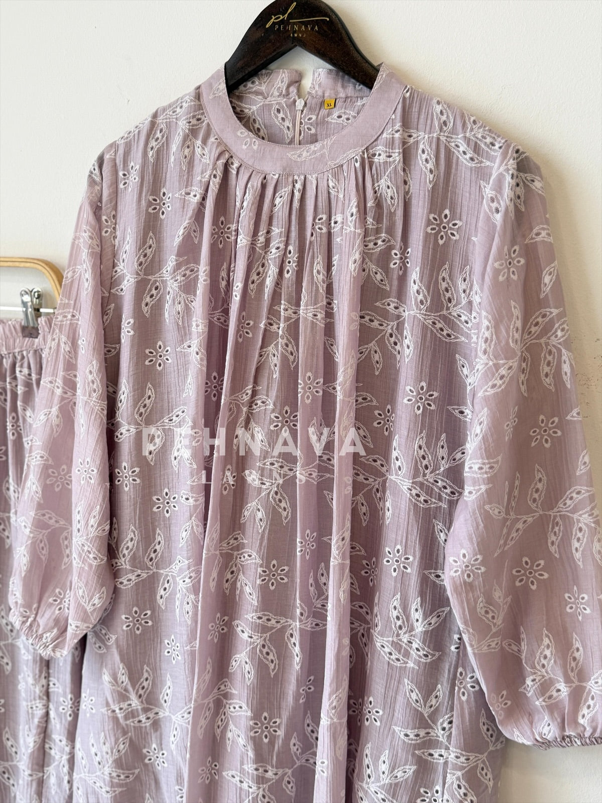 Soft Floral Embroidery Set-4192
