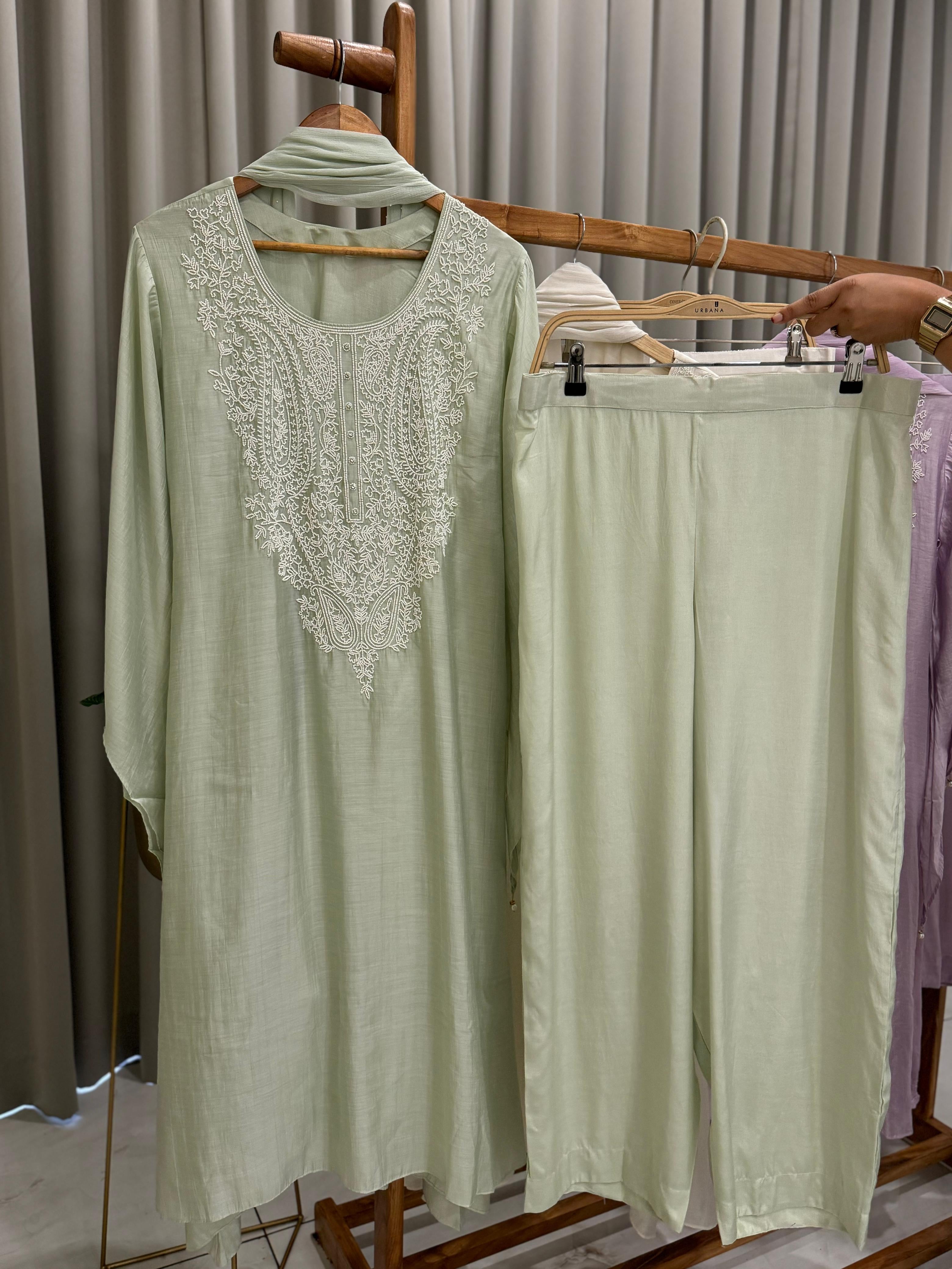 Premium kobe-silk Handworked  suit-10699