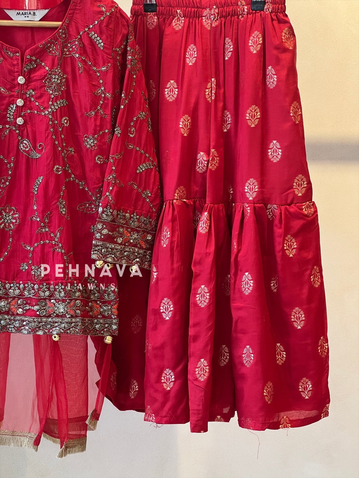 Kids sharara party wear -ready to wear