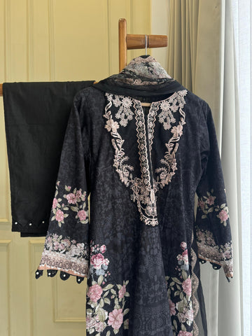 Trendy Pakistani Casual suit-4574