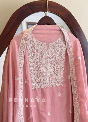 Embroidered Unstitched Suit 1056