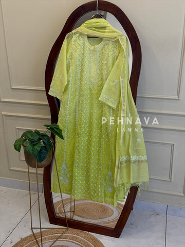 Chikankari Embroidered Attire