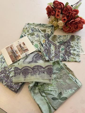 Jade Flora Lawn Original Suit