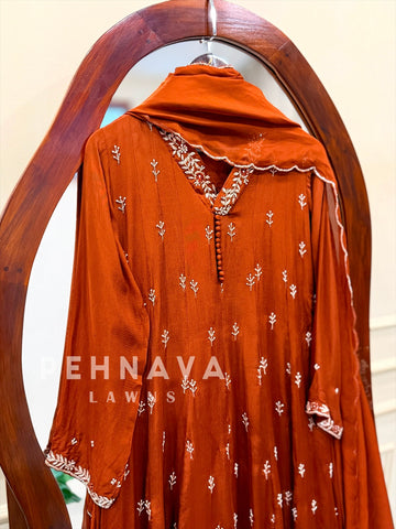 Handworked Anarkali Attire
