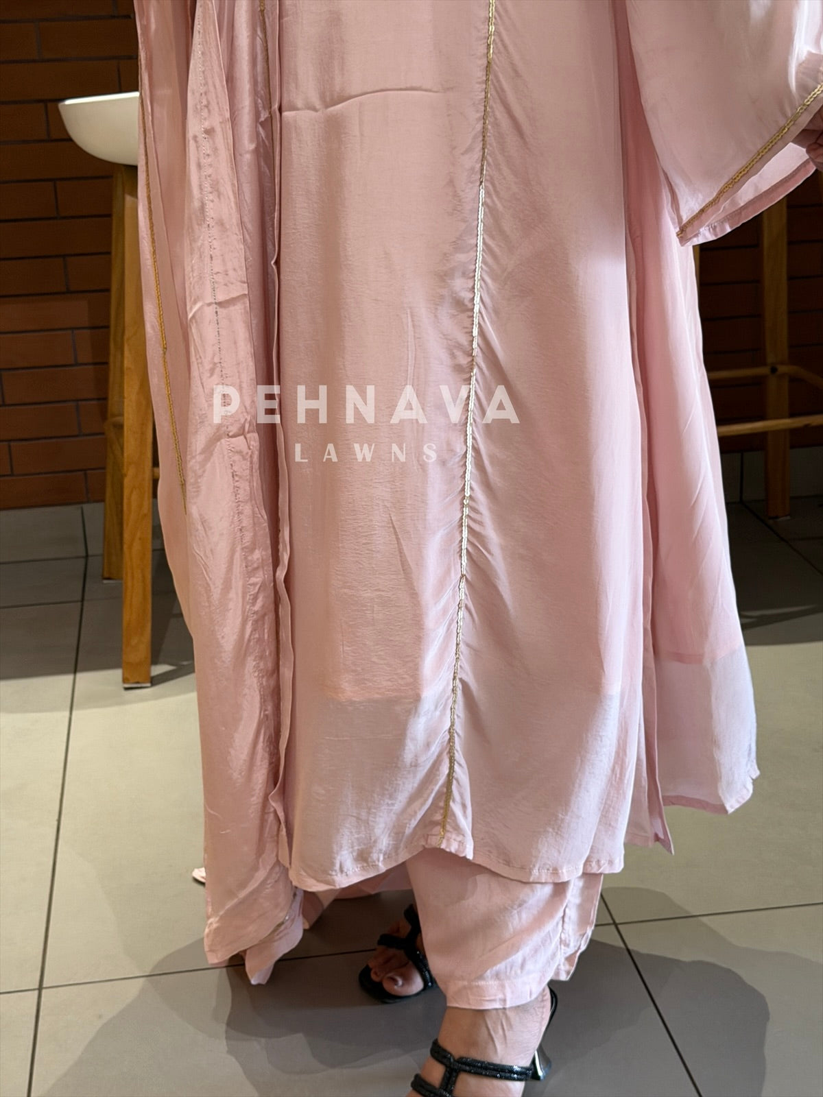 Panel Detailed Three Piece Ensemble 5032