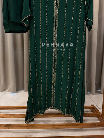 Premium Crepe Zigzag Ensemble - Pehnava Lawns