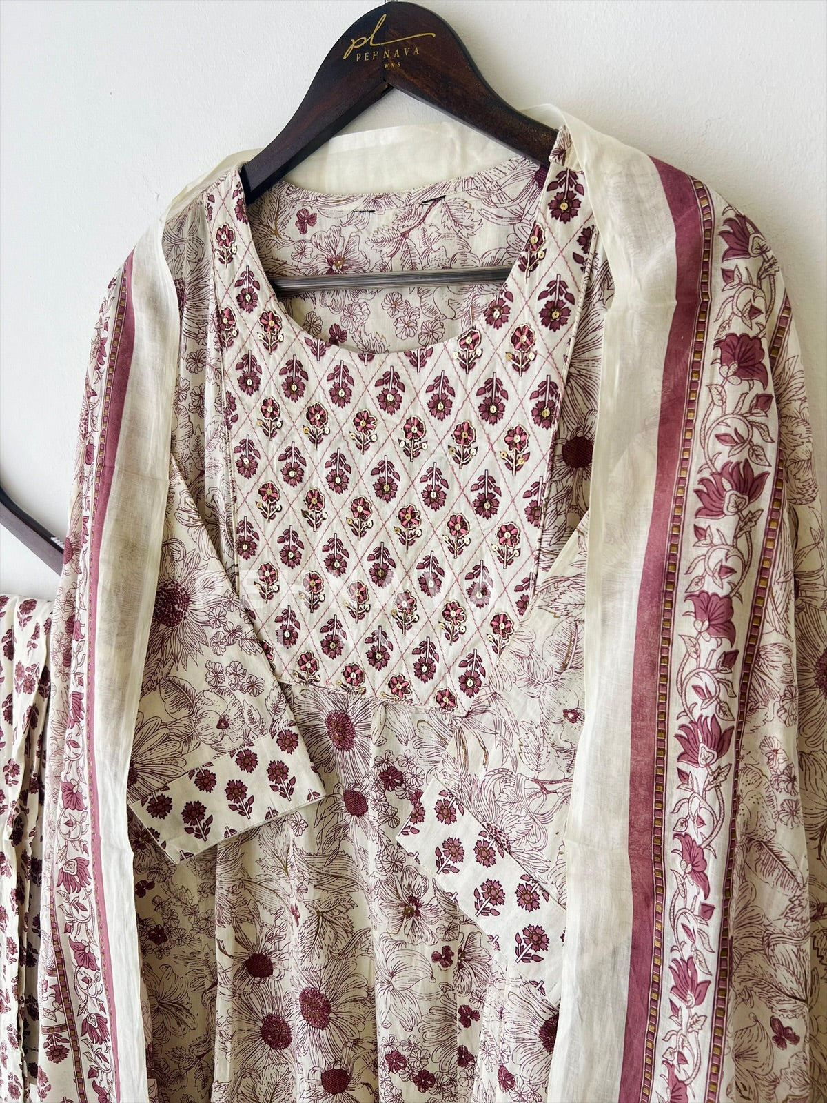 Printed Kurthi Suit Set