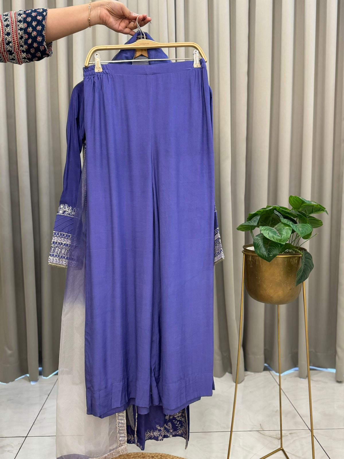 Luxurious Pakistani Pret Wear-Blue