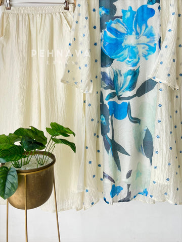 Floral Casual Ensemble-4143 - Pehnava Lawns