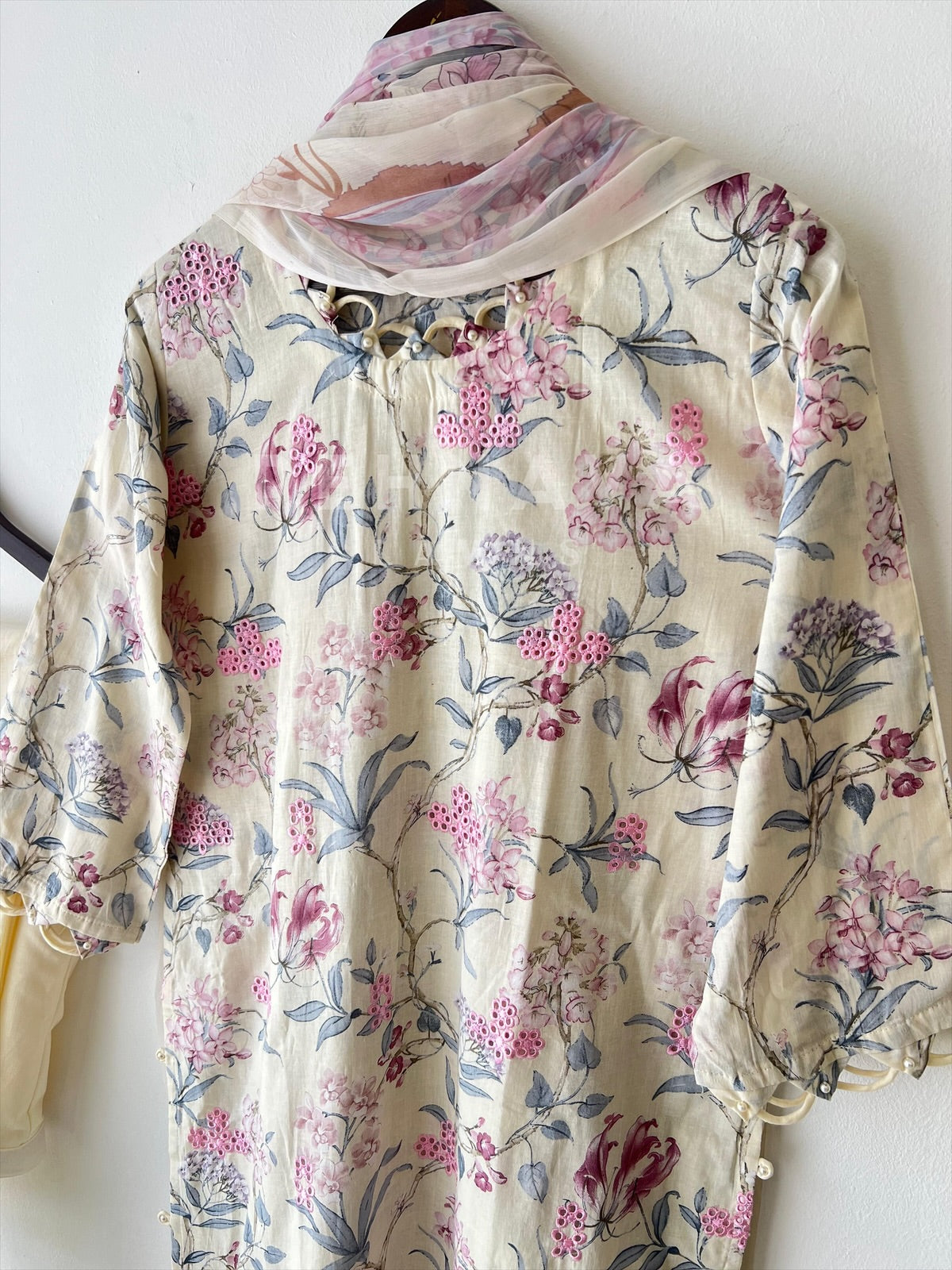 Floral Lawn Suit