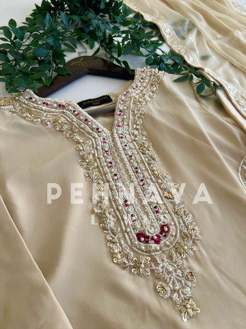 Premium Agha Noor’s Chiffon Suit-1626