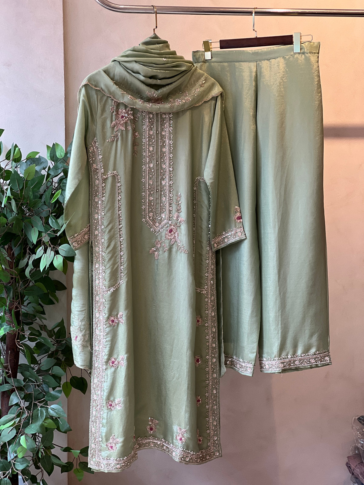 Premium hand worked suit