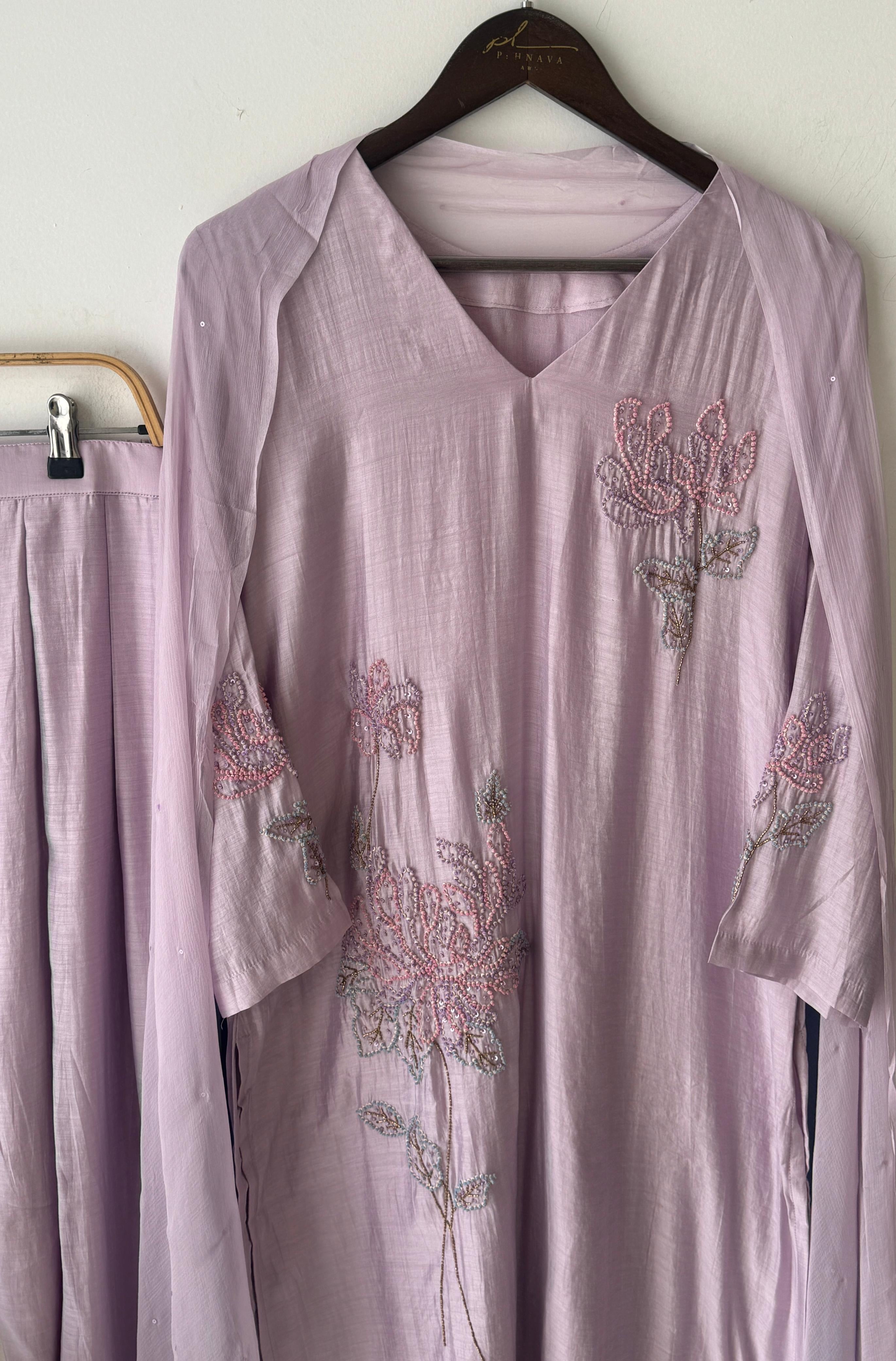 Mul-chandheri Farshi shalwar-3994 - Pehnava Lawns