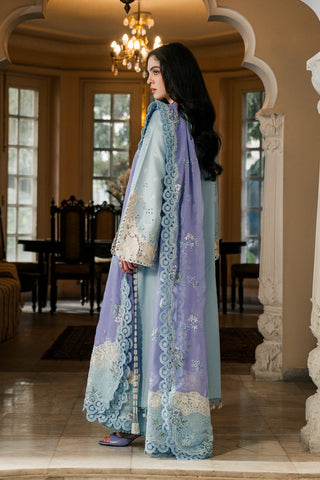 Sundas Ahad Premium Suit-ICE BLUE EL-05
