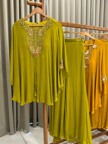Indo-Western Chinnon Party wear Dress