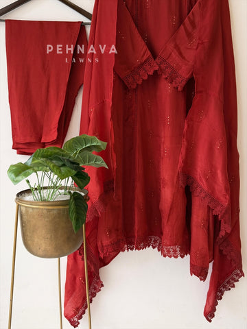 Lace Border Ensemble