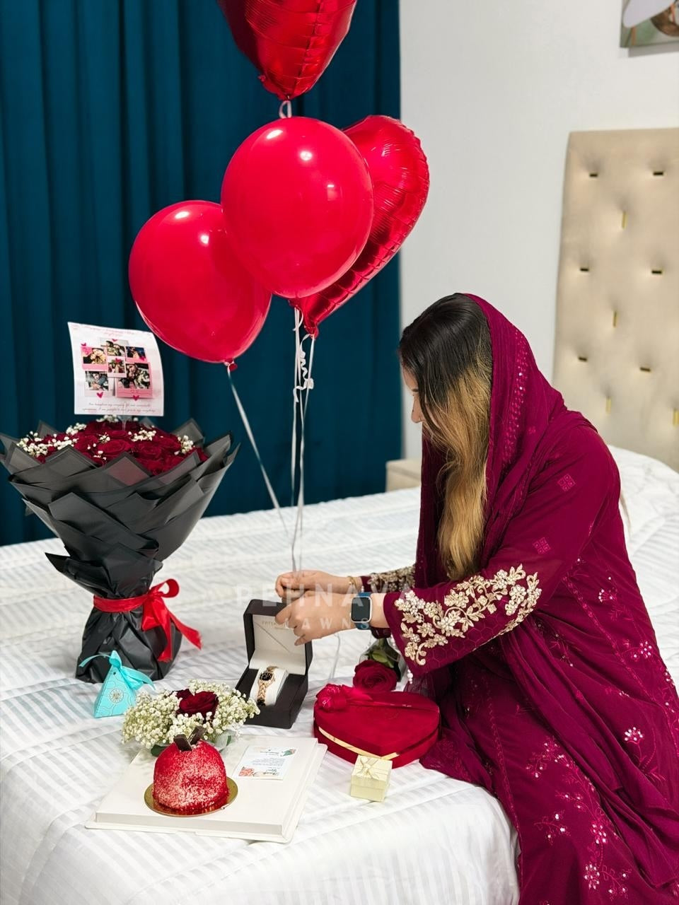 Heavy Embroidery Suit Set