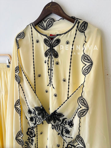 Classic Embroidered Farshi Salwar 7277