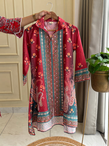 New Crepe Co-ord Set