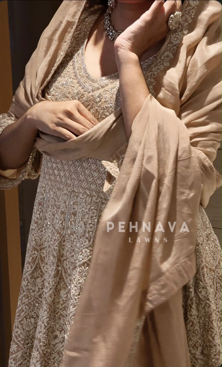 Premium Handworked Skirt set B579