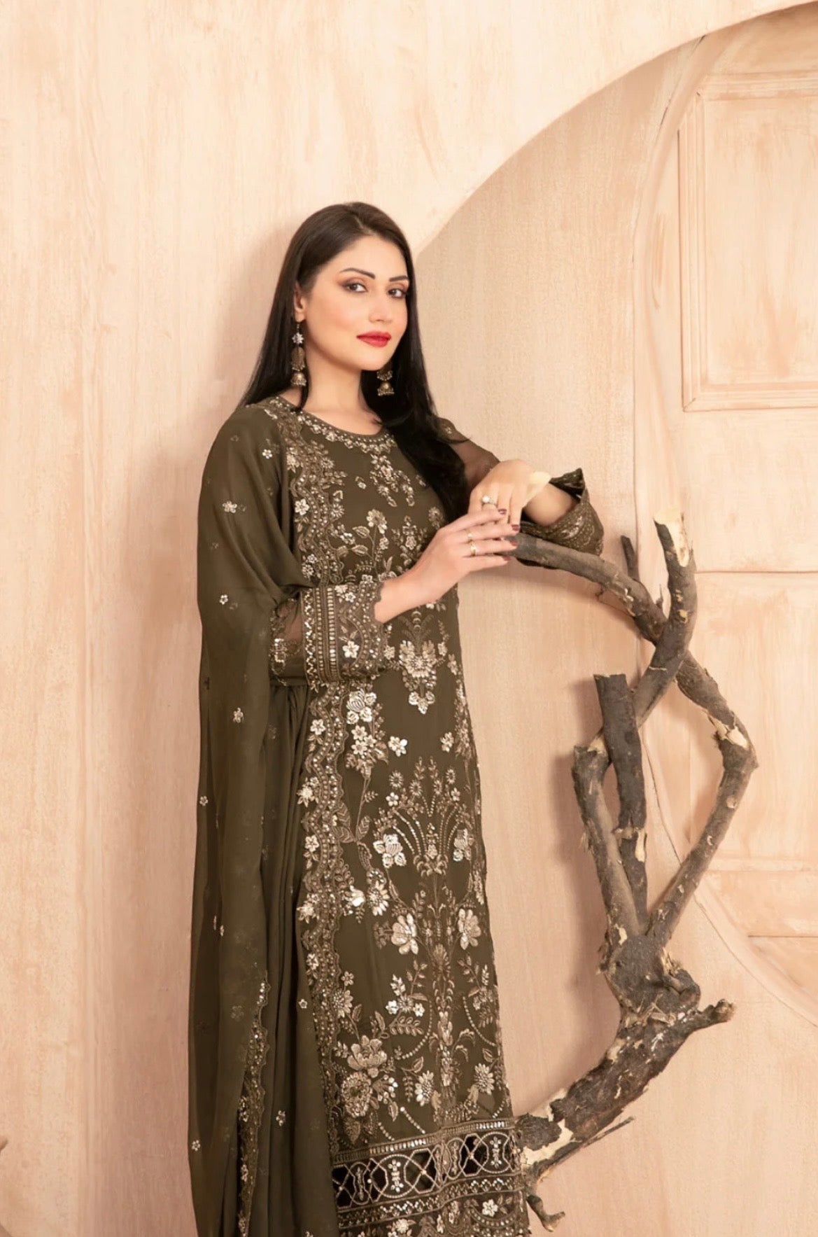 Tawakkal Afsanay Premium Semi Stitched Suit D-4911