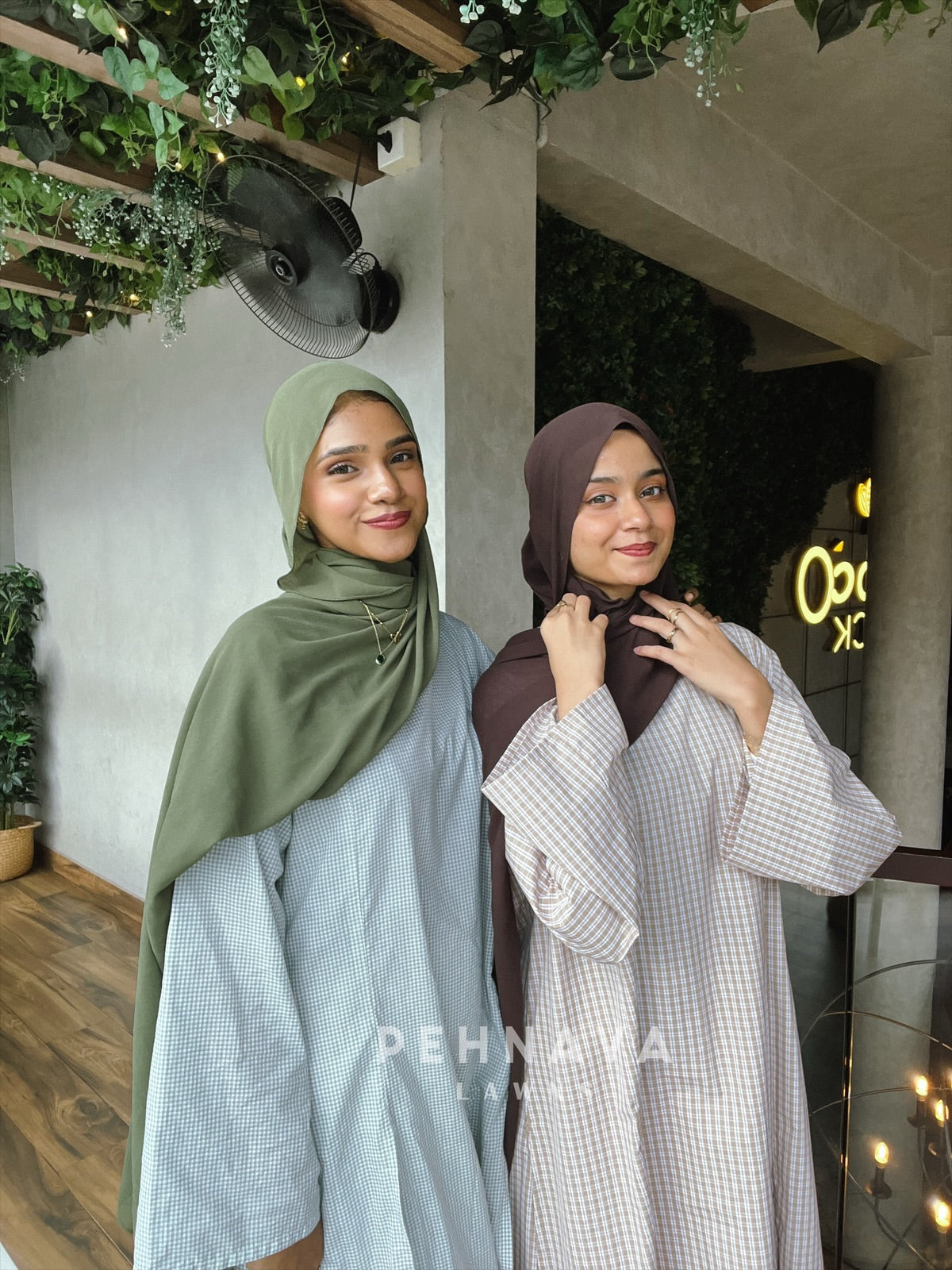 Modest A Line Two Piece Suit