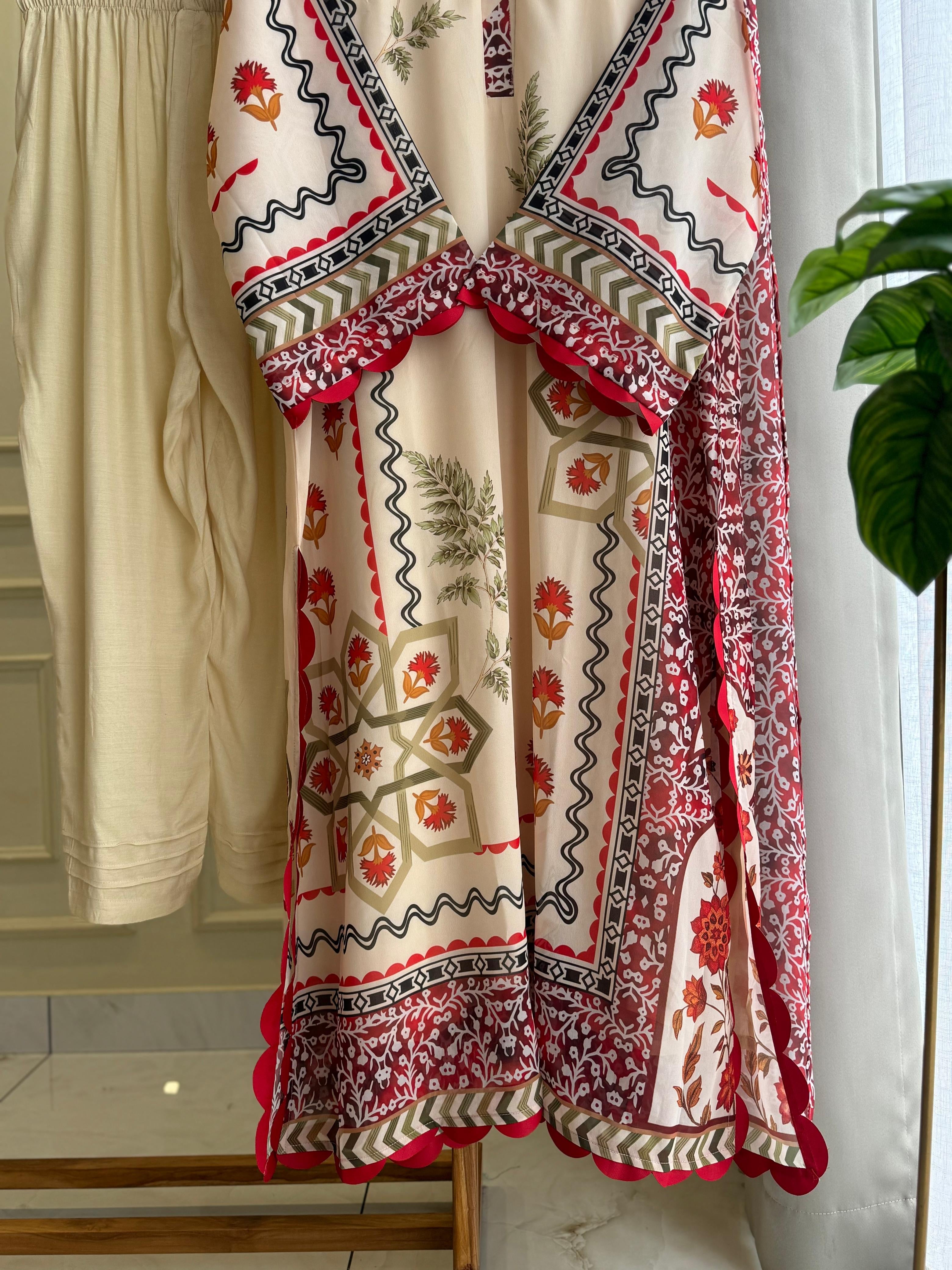 Georgette Chiffon 3 piece Suit