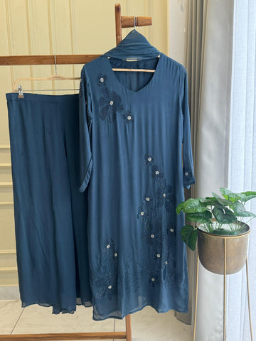 Floral Handworked Salwar Kameez