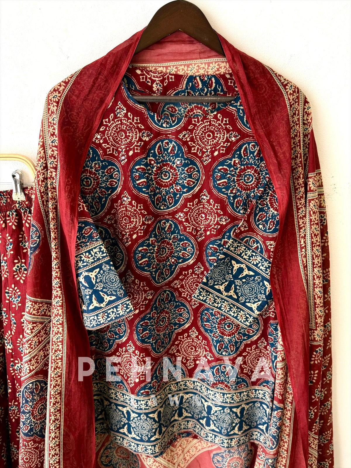 Cotton Printed Suit 313