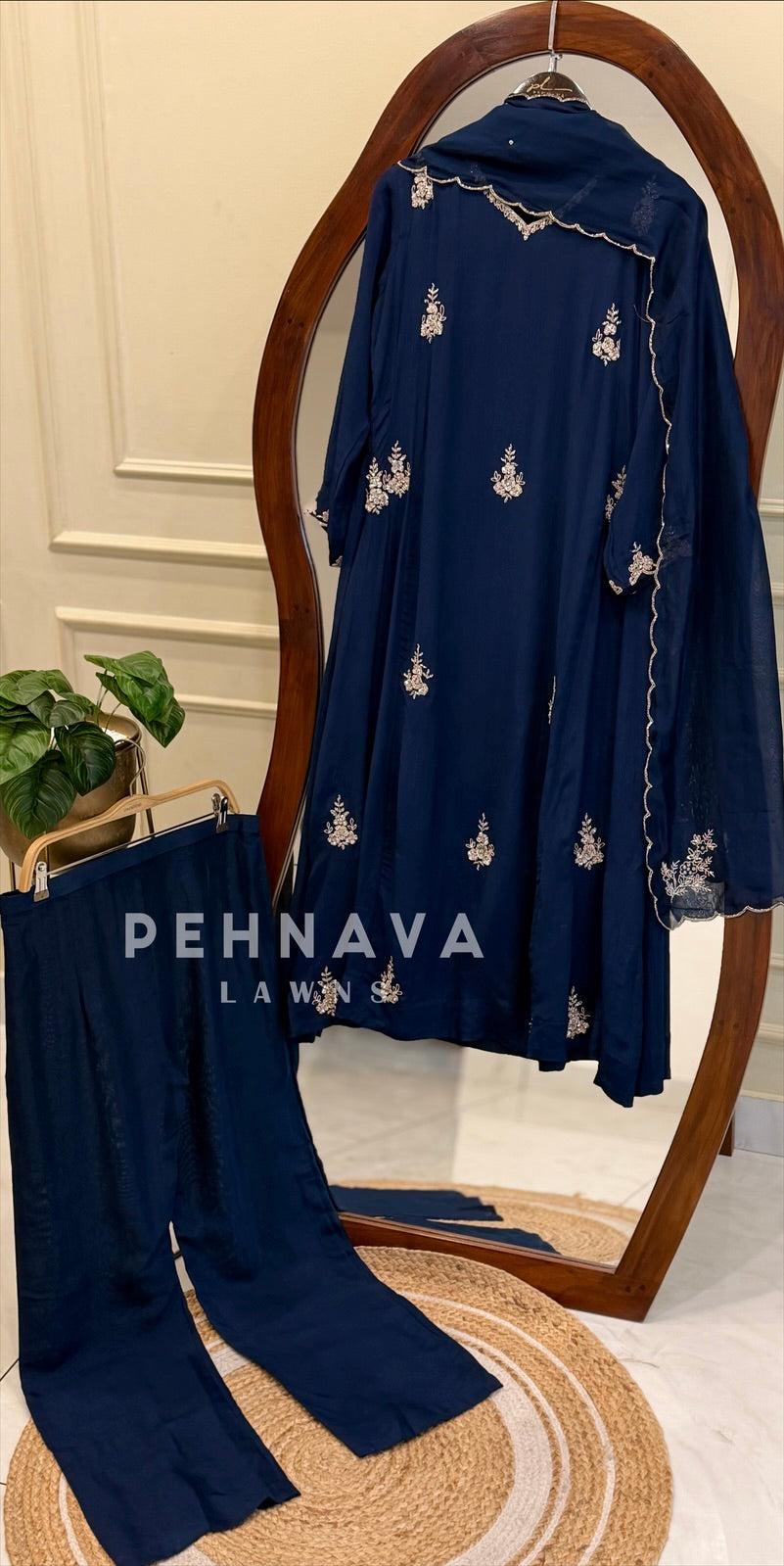 Handworked Anarkali Attire