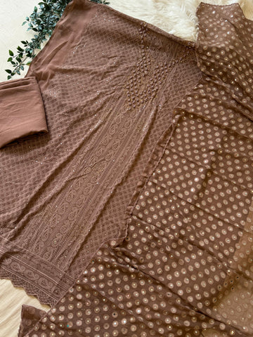 Party wear Georgette Suit