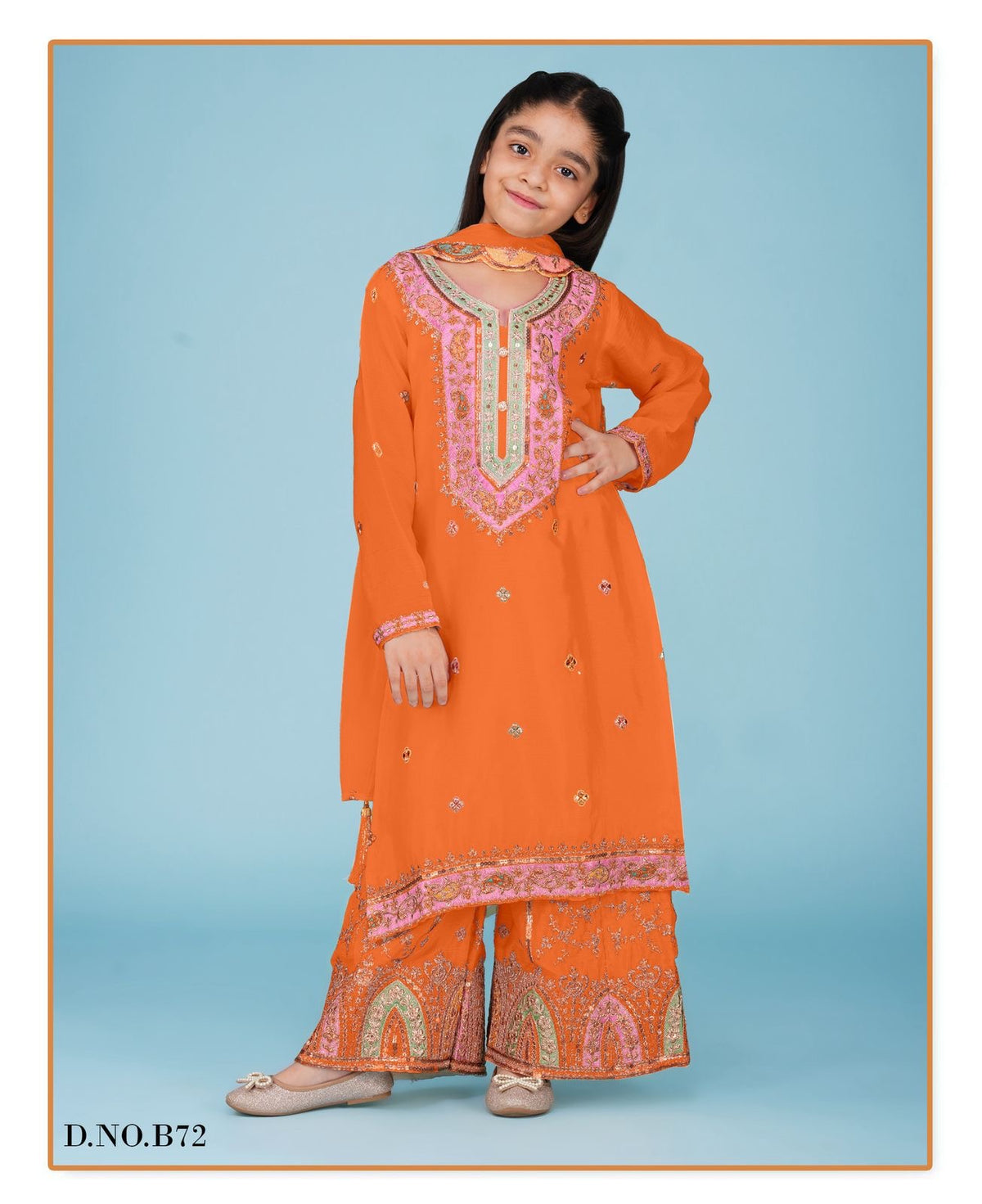 Kids party wear -ready to wear D.NO.B72