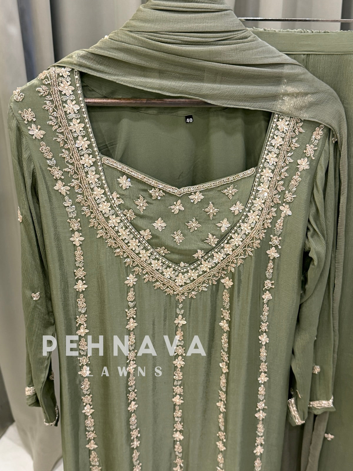Premium Handworked Chinnon Ensemble-9079