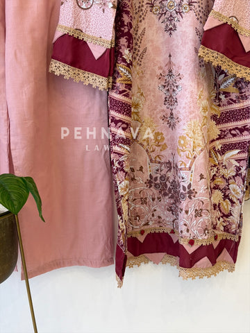 Embroidered Casual Ready To Wear Suit 005