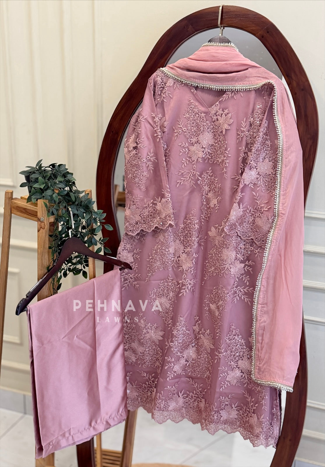 Heavy Embroidered Ensemble