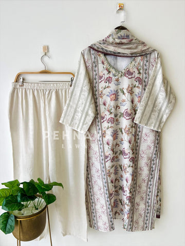 Print-Linen Elegance Suit-13442 - Pehnava Lawns