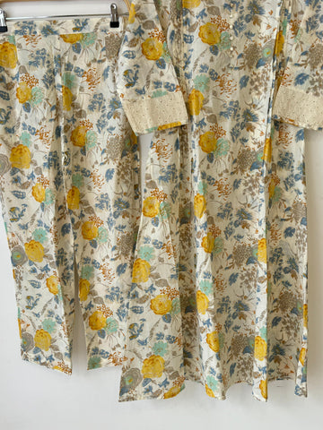 Pure cotton 2 peice co-od suit 9017