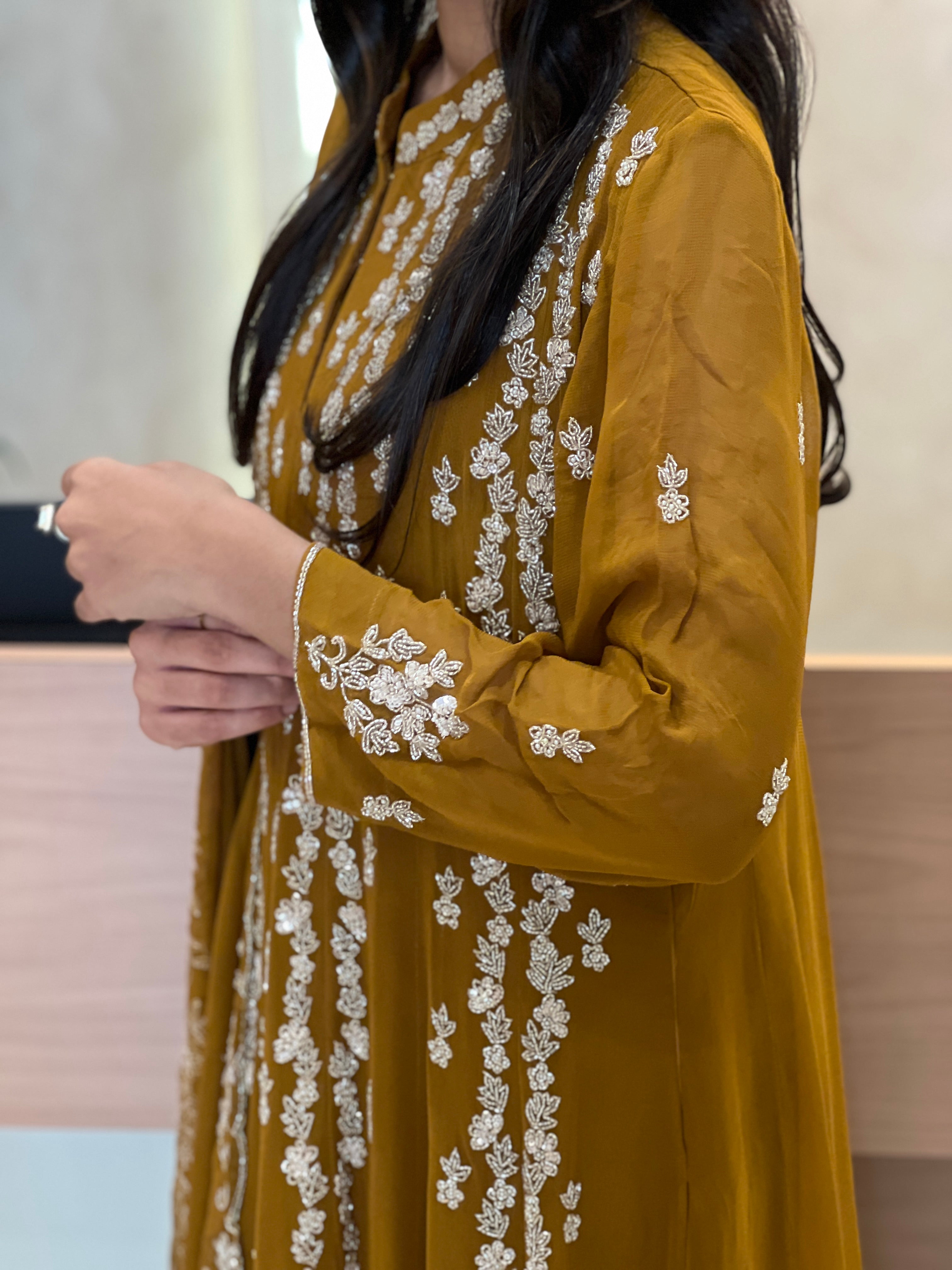 Premium Handworked Anarkali